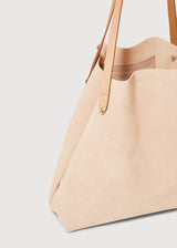 Nude Suede Bespoke Tote