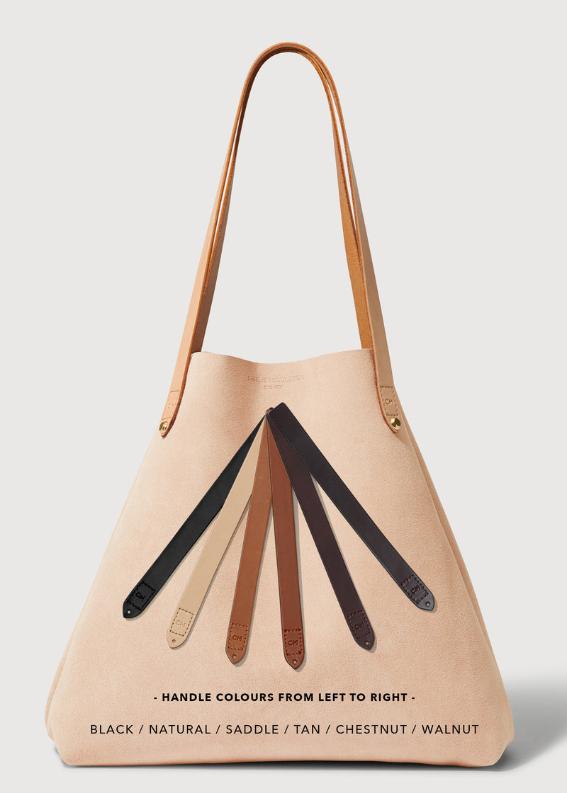 Nude Suede Bespoke Tote