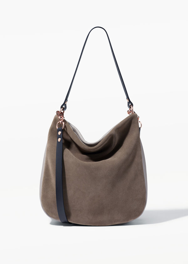 Taupe Two Tone Billie Shoulder Bag