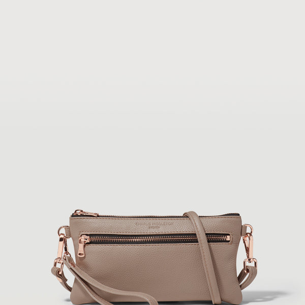 ★TOUT Y EST★ Dolcetto Mini Crossbody Bag Olive Brown P3AB2 Olive cubes Small & Crossbody Bag – Red Door Boutique Tn