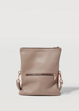 Taupe Two Tone Mini Weekend Crossbody