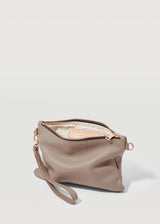 Taupe Essentials Crossbody