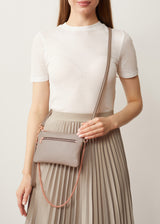 Taupe London Clutch