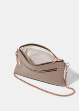 Taupe London Clutch