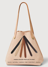 Nude Suede Mini Bespoke Tote