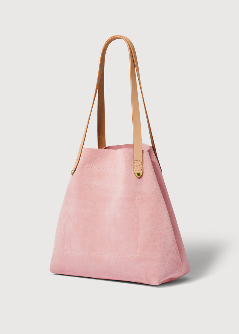 Rose Suede Mini Bespoke Tote