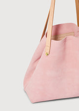 Rose Suede Mini Bespoke Tote