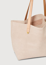 Nude Suede Mini Bespoke Tote