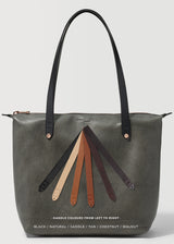 Slate Mini Bespoke Zip Tote