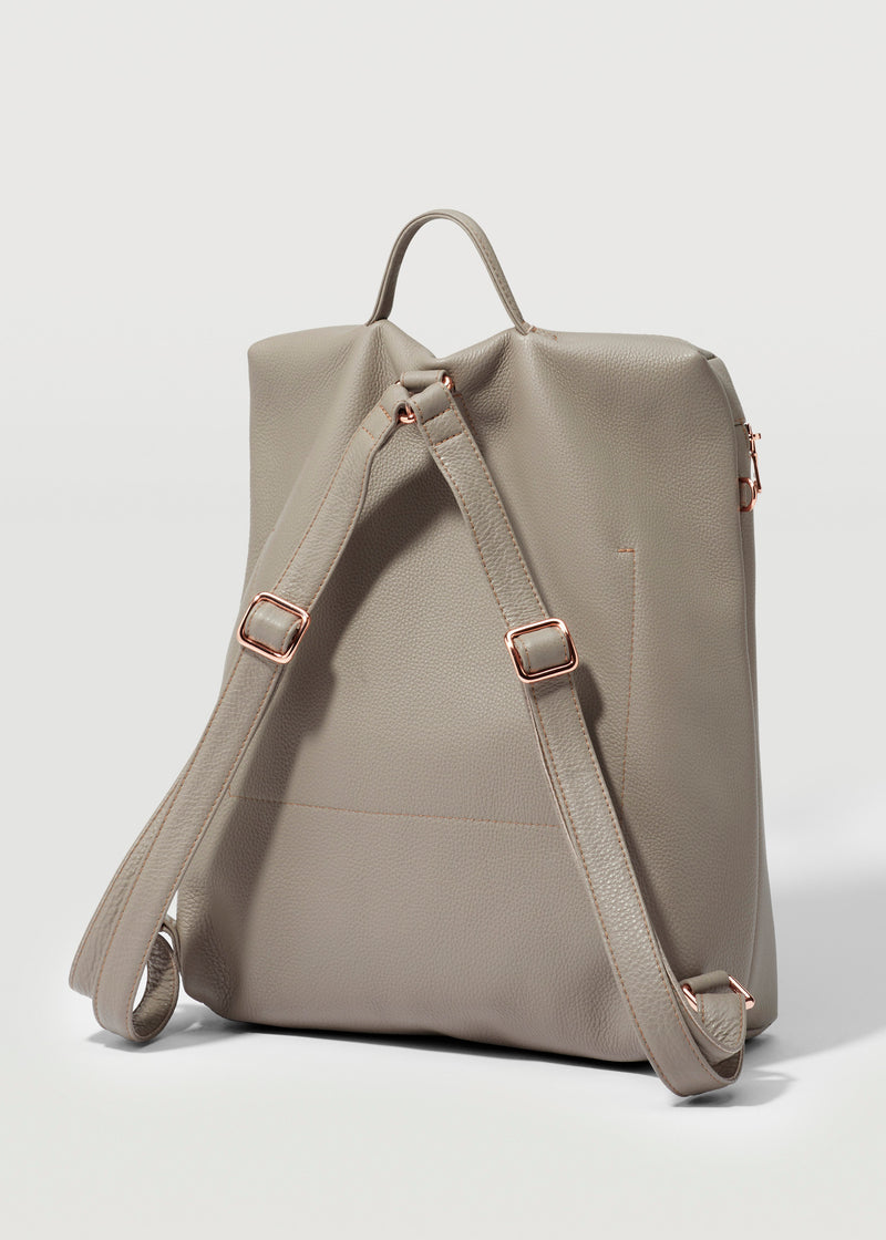 Taupe Large Backpack