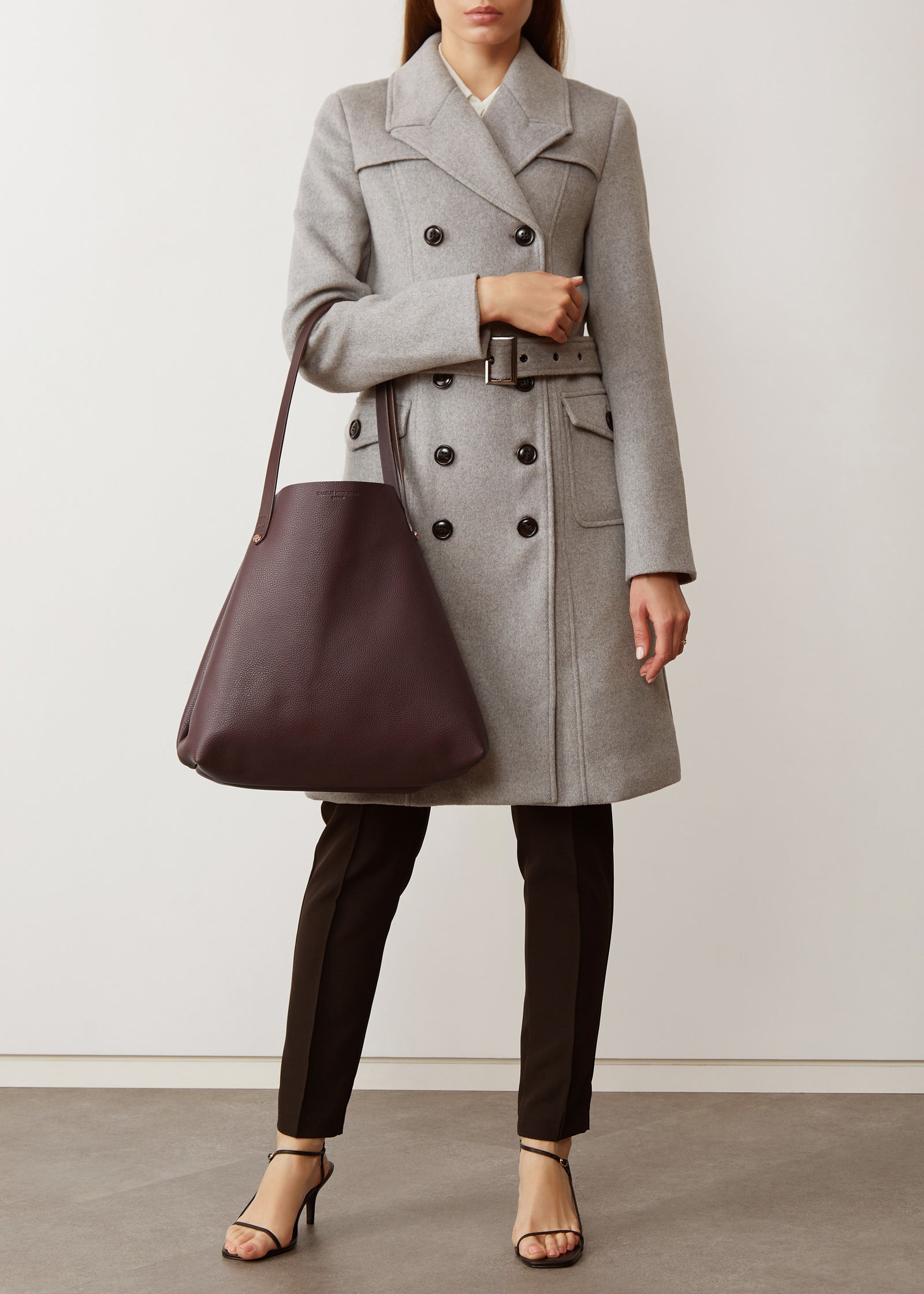Burgundy Vogue Bespoke Tote | Charlie Middleton
