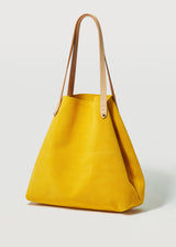 Canary Suede Bespoke tote