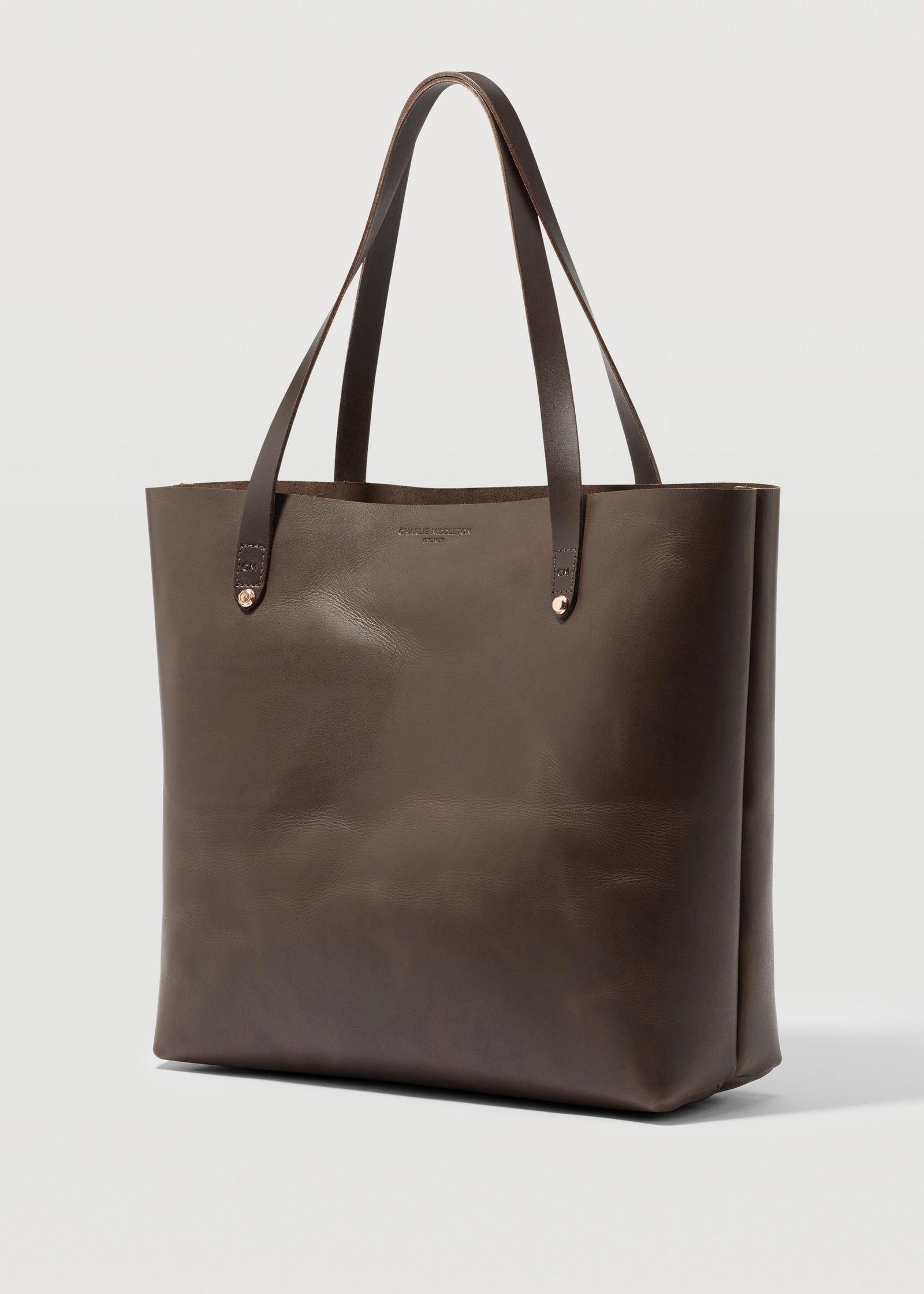 Espresso Bespoke Tote – Charlie Middleton