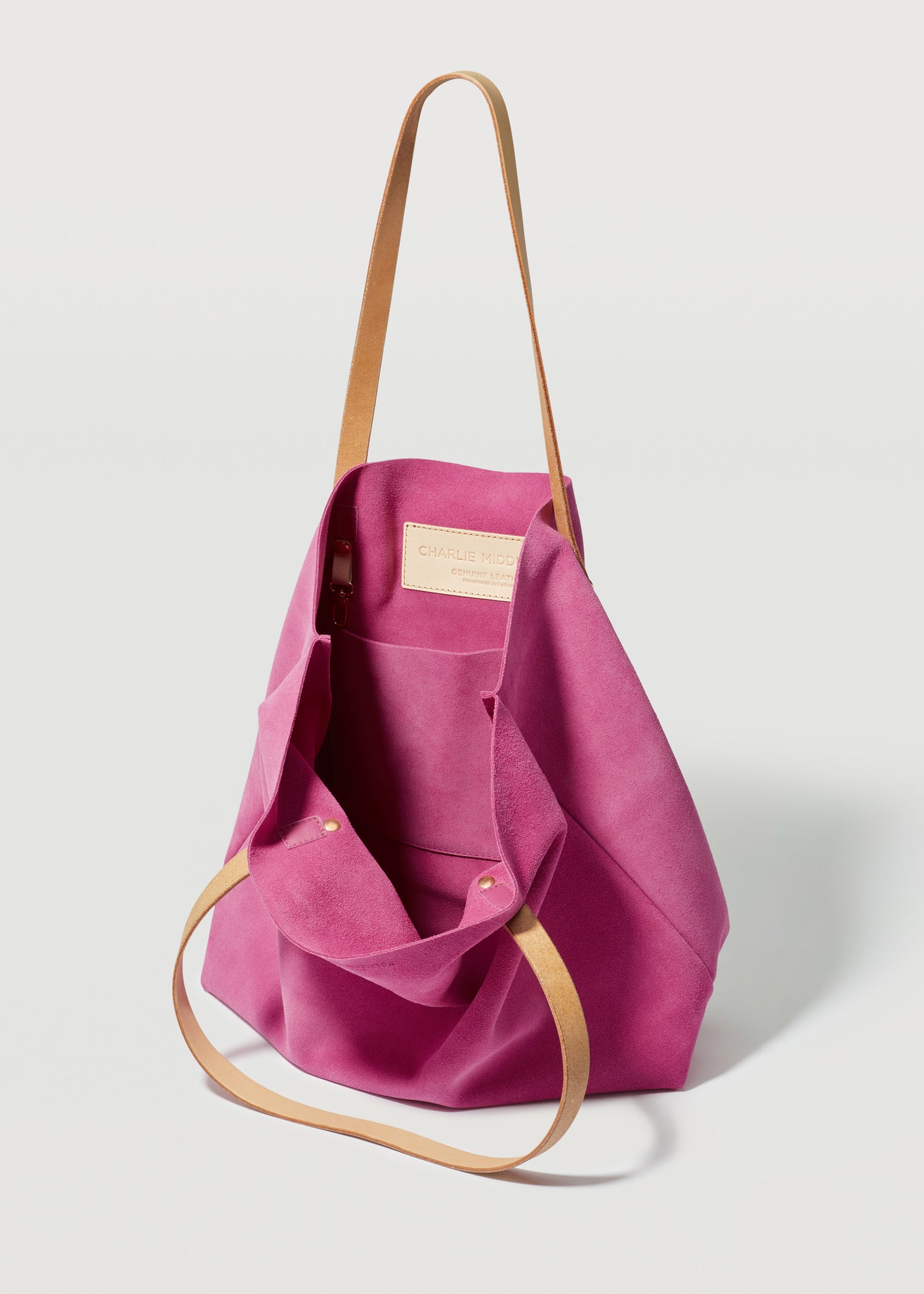 Fuchsia Suede Bag, Suede Bag Leather Handle, Suede Hobo Bag, Gift For Her, Fuchsia Bag, store Girlfriend Gift, Dark Pink Suede Bag, Mother’s Day