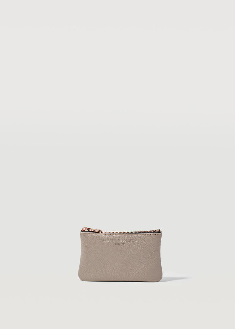 Taupe Coin Purse