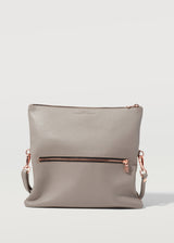 Taupe Two Tone Weekend Crossbody