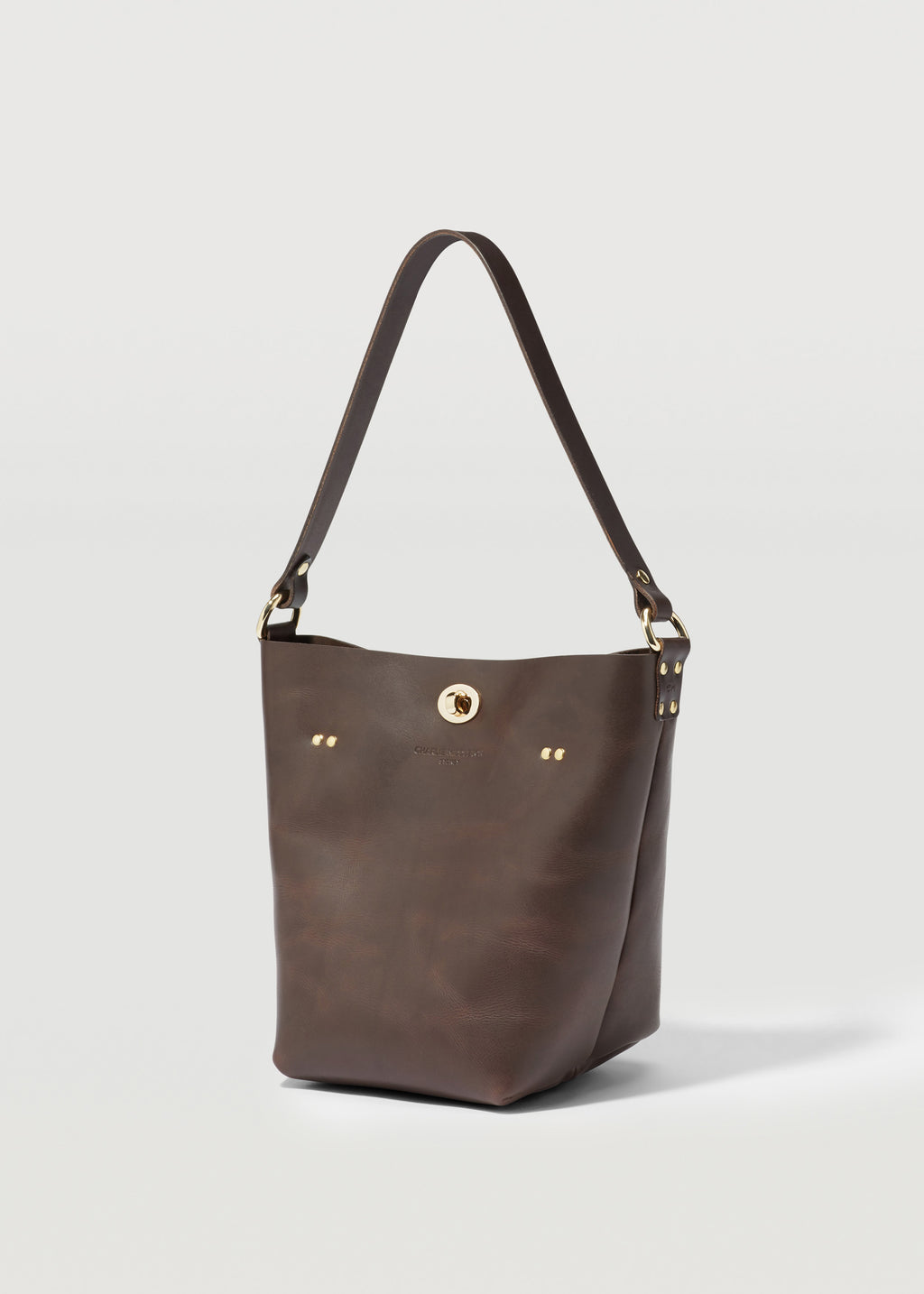 Espresso Mini Ivy Bucket Bag – Charlie Middleton