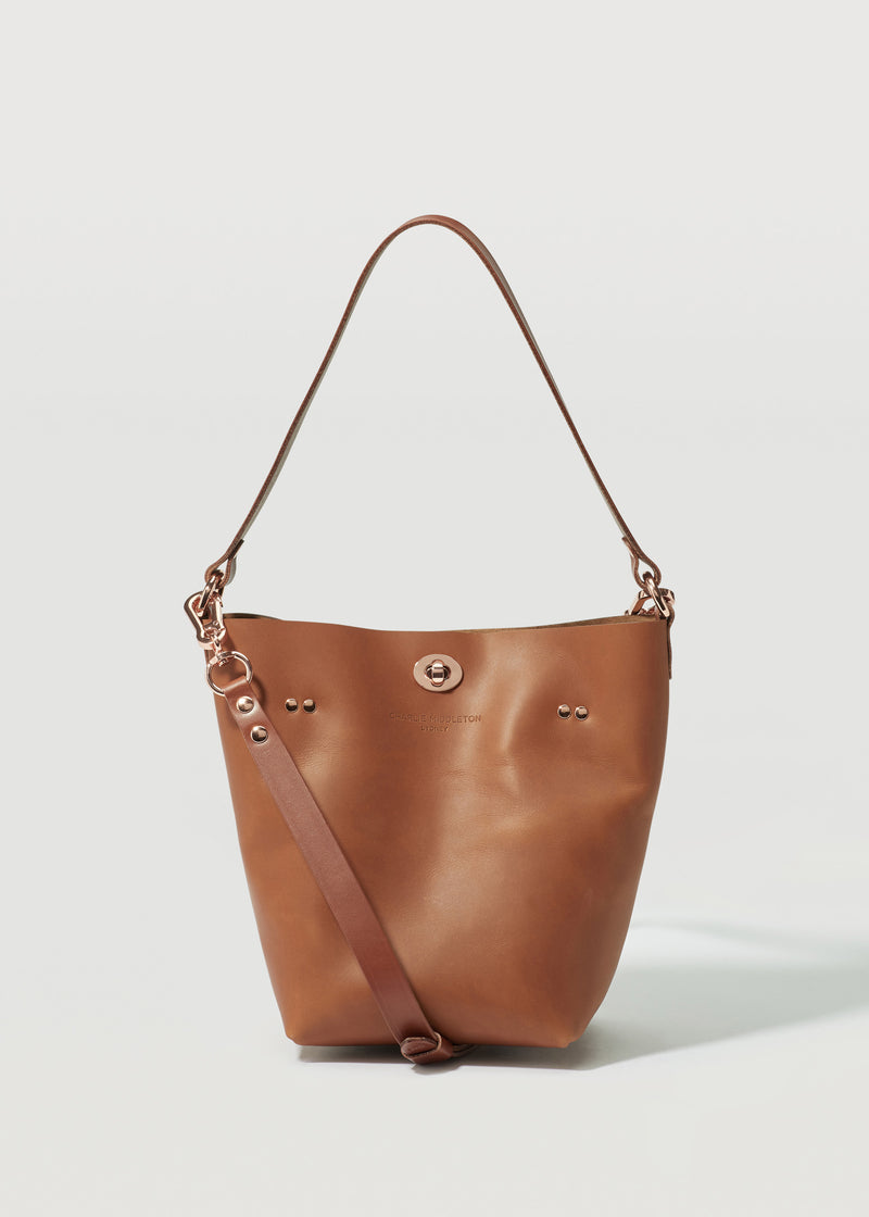 Saddle Mini Ivy Bucket Bag