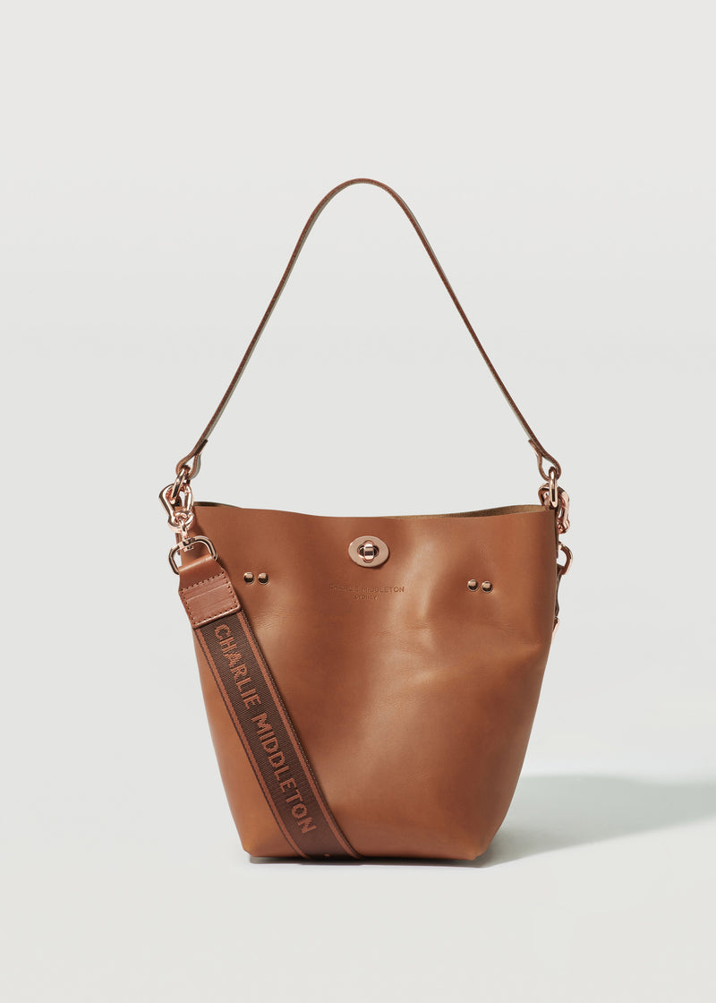 Saddle Mini Ivy Bucket Bag