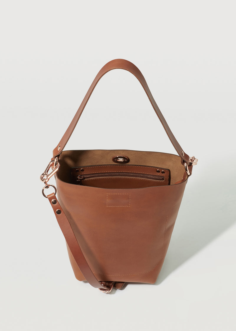 Saddle Mini Ivy Bucket Bag