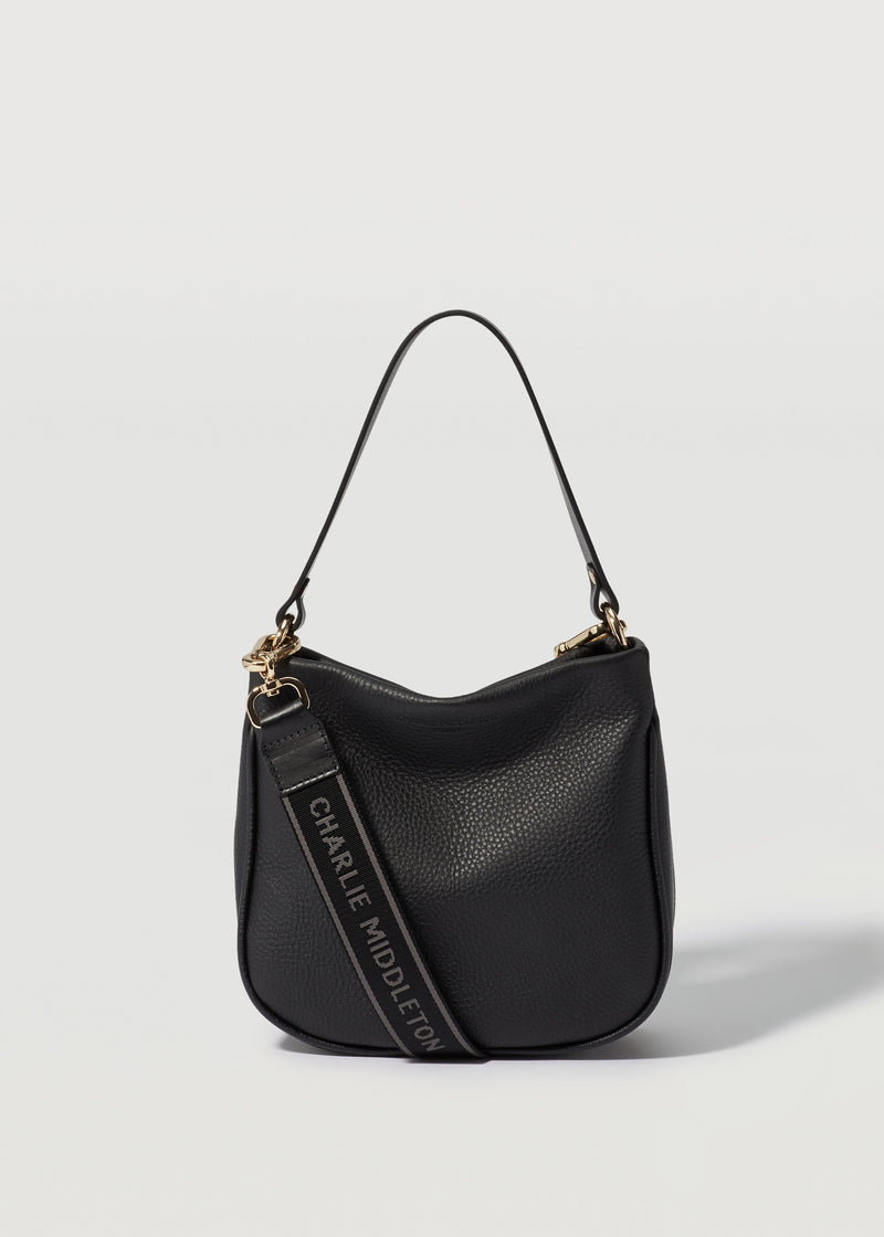 Black Nappa Mini Billie Shoulder Bag